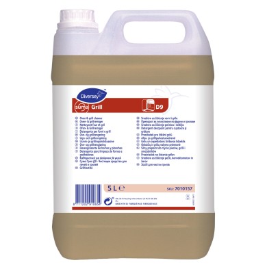 Suma Grill D9 - Καθαριστικό για φούρνους & γκριλ  – 5L