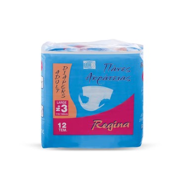 Regina πάνα ακράτειας No3 Large - 12 τεμάχια